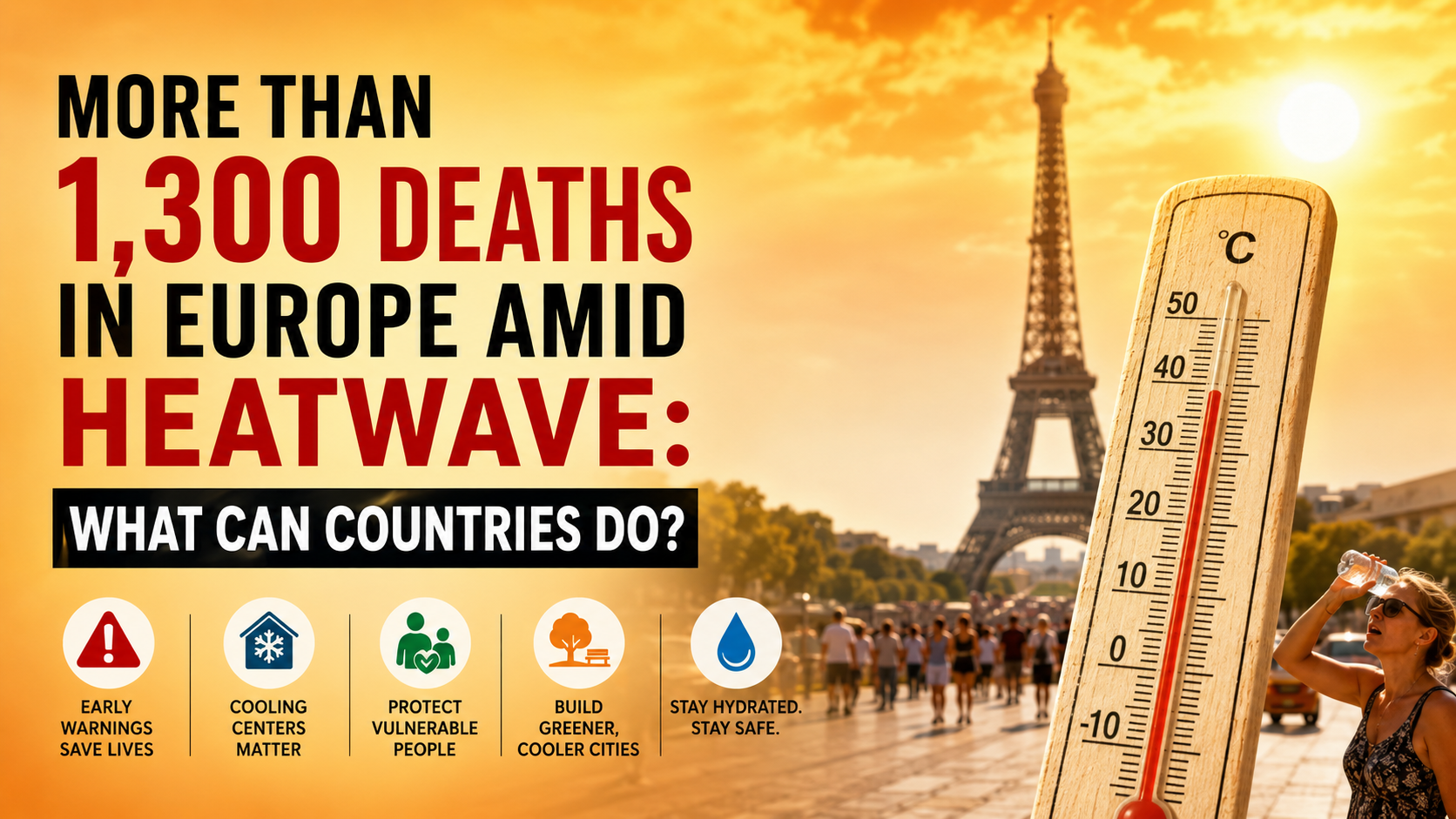 More Than 1,300 Deaths in Europe