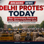 Delhi Protest Today: Major Demonstrations, Security Measures and Traffic Updates
