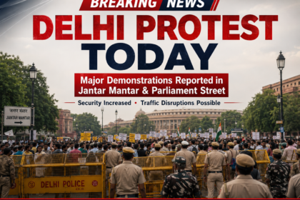 Delhi Protest Today: Major Demonstrations, Security Measures and Traffic Updates