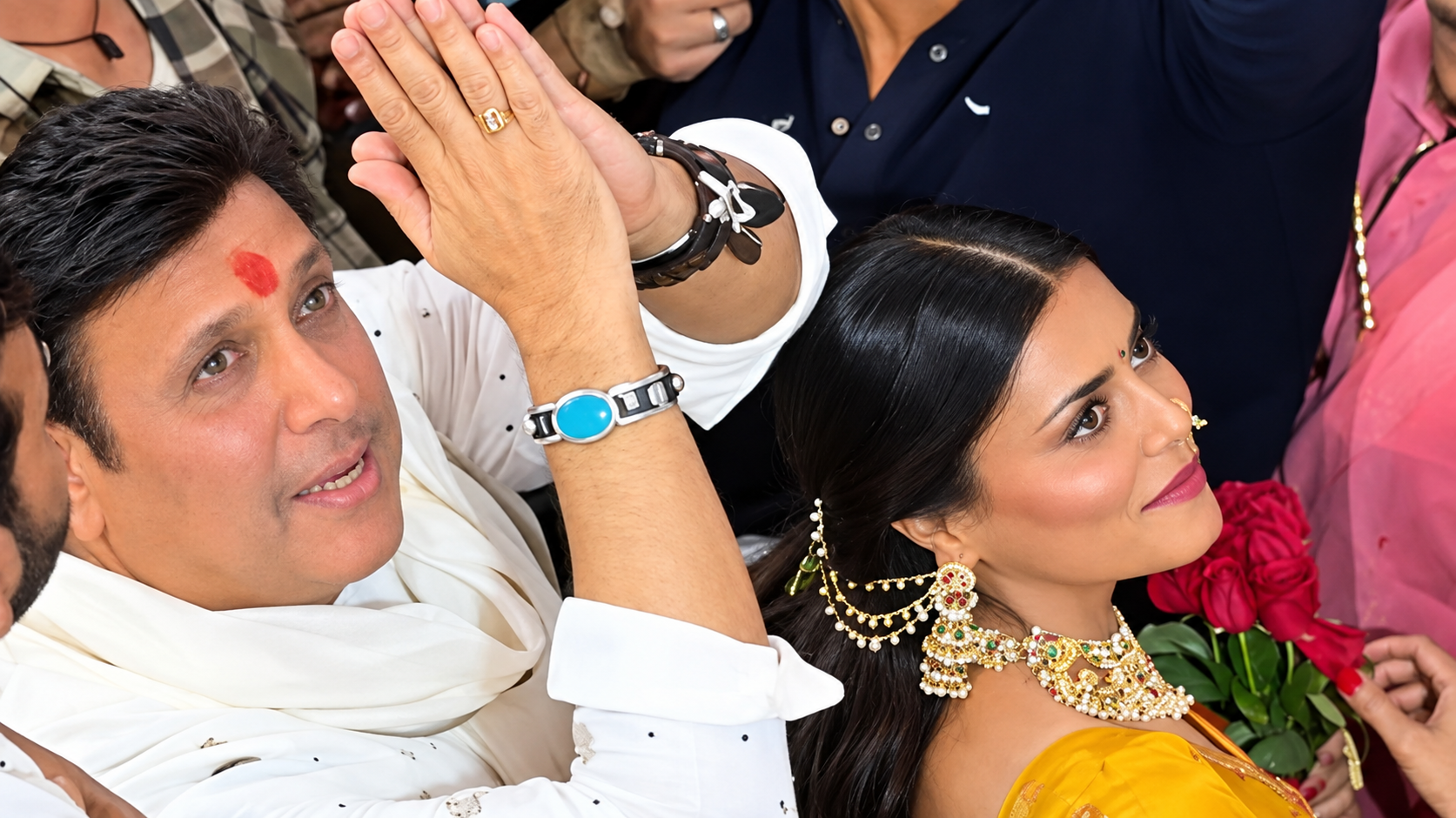 Govinda Breaks Silence on Lalbaugcha Raja Visit With Komal Rani Amid Marriage Rumours
