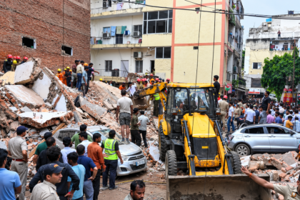 Delhi building collapse